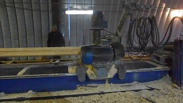 Оцилиндровка дерева для строительства дома