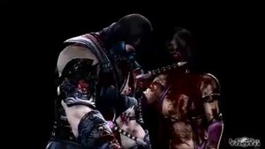 Mortal Kombat PS3 Demo Gameplay (Bests Fatality)
