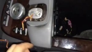how to remove center console in w 221 mercedes sclass