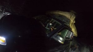 Ночёвка в УАЗ ПАТРИОТ в тайге портативном гараже в -28'С с автономкой СИНЬ ДЖИ / На север! часть 2