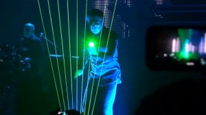 Jean-Michel JARRE, Laser Harp - Ljubljana, Arena Stožice, Nov 15th 2016 (1080p 60 FPS)
