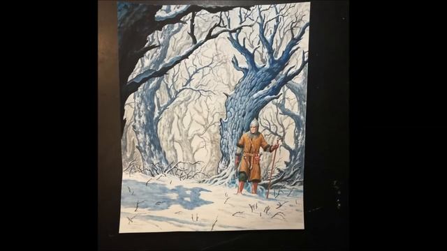 Как нарисовать зимнюю сказку смотреть онлайн