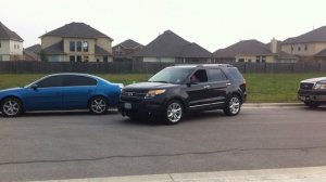 Parallel parking my Mom's 2011 Ford Explorer