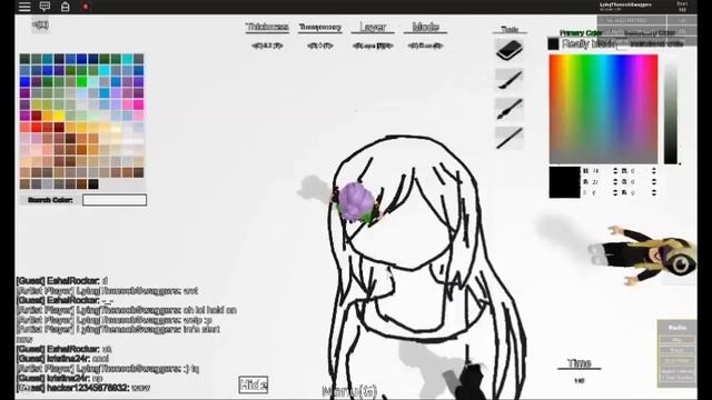 Speed draw in 'Free Draw' Roblox! смотреть онлайн