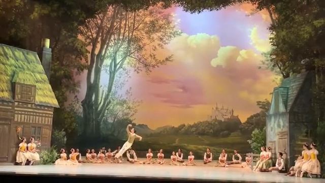 мужская вариация из вставного па де де балета "жизель"