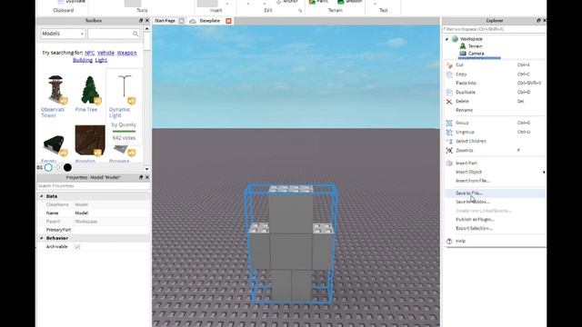 How to make a dummy on Roblox Studio смотреть онлайн