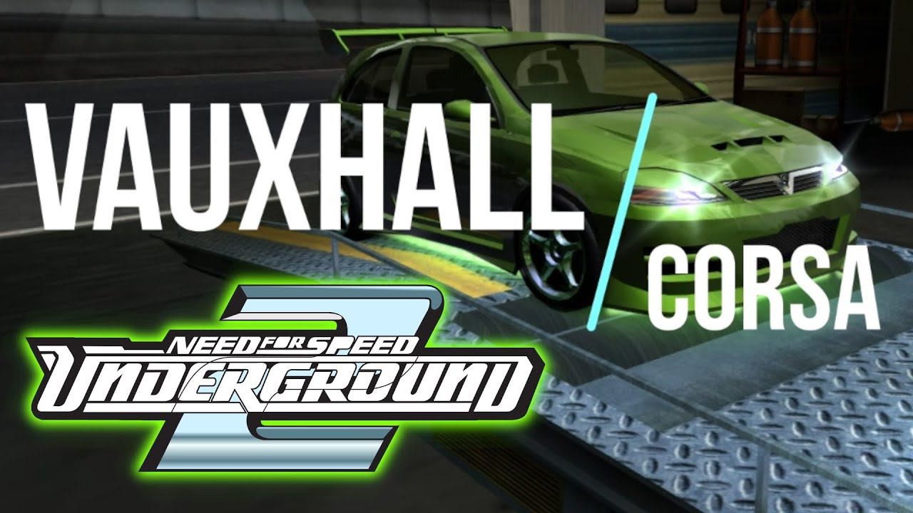 Vauxhall Corsa stock vs. stage 1,2,3+ nitro Need for Speed Underground 2