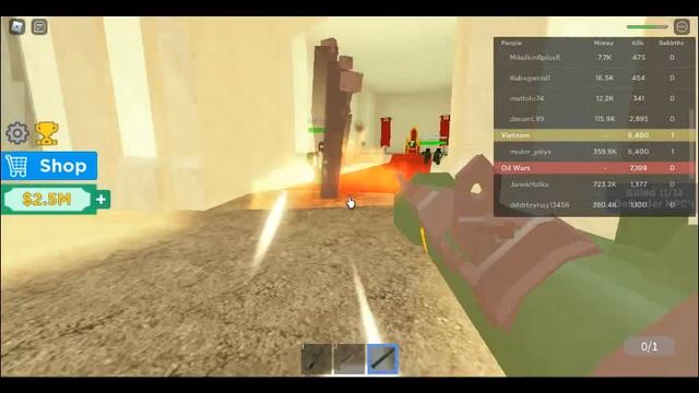 War Simulator #2 (Roblox) современная война смотреть онлайн