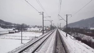 Глазами машиниста. Поездка из Воловца в Мукачево