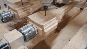 Фрезеровка мебельных ножек на ЧПУ 4dwoodCNC