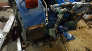 минитрактор своими руками, задняя навеска