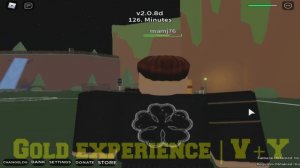 Gold Experience Showcase A Bizarre Day ROBLOX!