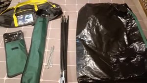 Распаковка — Палатка Golden Shark Simple 4