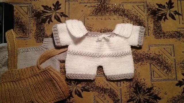 Мои работы за январь /вязала одежду на уточку Лалафан. смотреть онлайн