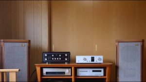 TANNOY Turnberry HE, SANSUI AU-111 Vintage1999, LUXMAN C-700u, Handel: Water music