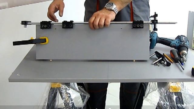 Мебельный кондуктор, шаблон для сверления в пласть - модернизация.