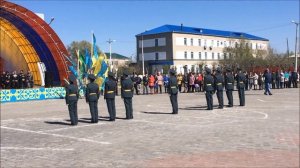 10 класс. Строевые приемы с оружием. Троебратская школа