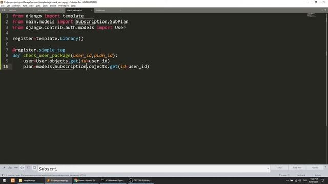 Django Full Course: Gym Management System #41|Create custom template tags in django|Django Tutorial