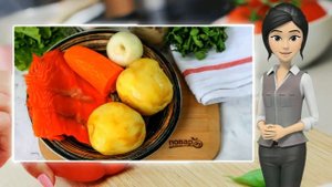 Суп с копченой форелью
