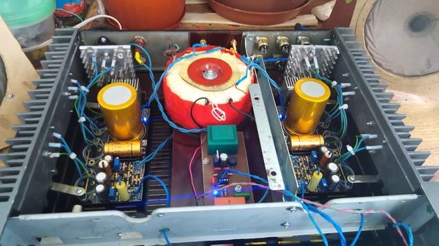 усилитель класса а JLH 1969 на платах Ayima. смотреть онлайн