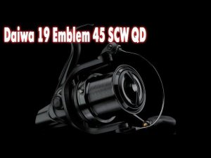 Обзор и розыгрыш Катушки Daiwa 19 Emblem 45 SCW QD.  ГИВ #5