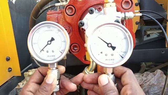 Hyundai 210 excavator pilot pump pressure check up time смотреть онлайн