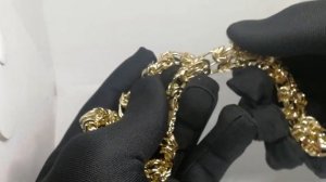 Золотая цепочка лисий хвост 143 грамма