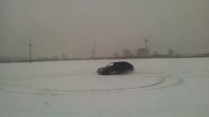 ИЖ Ода - дрифт на ТЦ Огни 14.03.13