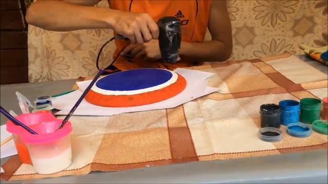 DIY - ЩИТ Капитана Америка из Фрисби! / Shield of Captain America from Frisbee / How to make? смотреть онлайн