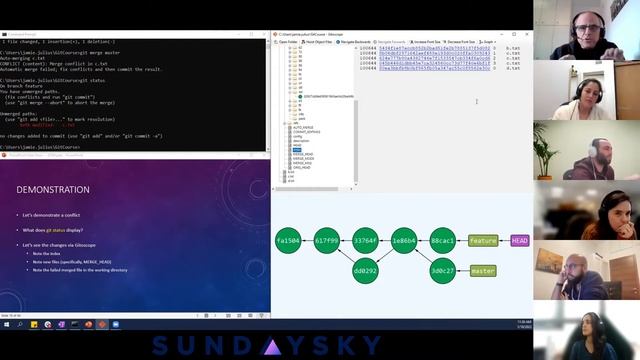 Git Lecture 4 – Merging and Rebasing смотреть онлайн