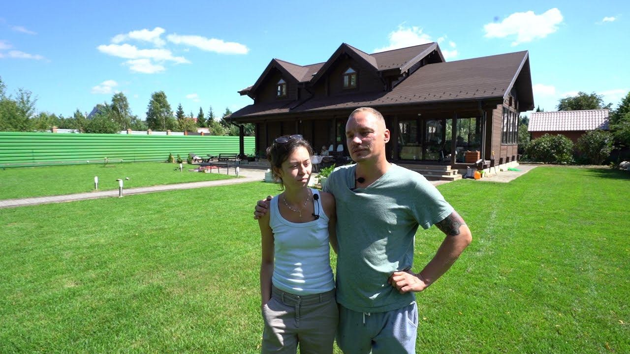 Двухэтажный дом из клееного бруса по индивидуальному проекту - отзыв наших клиентов