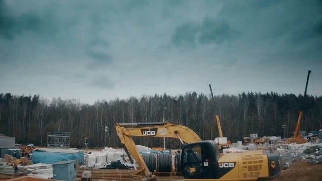 Аэросъемка строительного объекта