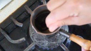 Варим кофе с пенкой в турке