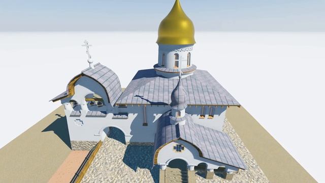 Проект храма в Ровенской  области