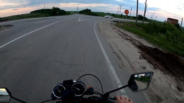 Одиночное мотопутешествие на мопеде альфа. Часть 3. Суточный дальняк на альфе длиной в 550км. смотреть онлайн