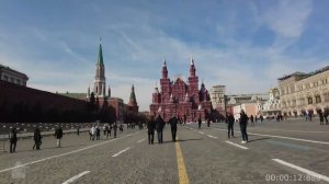 Around the Kremlin  Hyperlapse #russia #moscow #kremlin