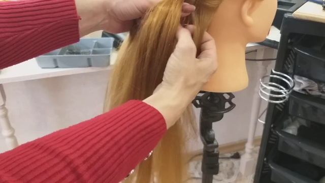 ?УРОК?Коса на выворот? смотреть онлайн