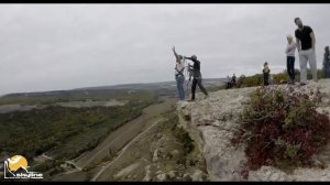 Артём kachi-kalion, rope jumping with skyline x-team in Crimea