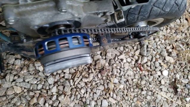 Goped with 120cc honda gx engine and bully clutch twin disc
