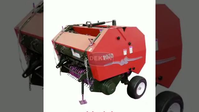 Мини рулонный пресс-подборщик YK8050, сено YK8070, пресс-подборщик. смотреть онлайн