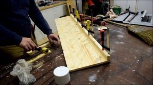 Деревянный подоконник, своими руками. Wooden window sill. DIY.