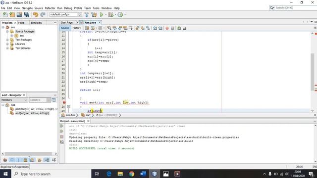 quick sort(flowchart,pseudocode,animation sorting,java code) смотреть онлайн