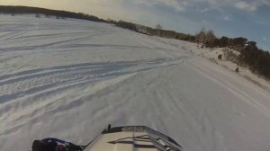 Заруб YAMAHA xt 660 и HONDA crf450x на комплекте SNOWRIDER