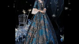 Victorian Dress Gown Vintage Clothing Rococo Fashion Trends #Sam