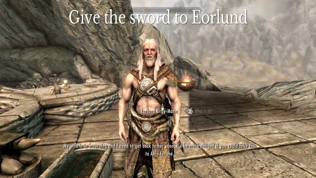 Keeping Vilkas's sword and Aela's shield - Skyrim's Rare Items смотреть онлайн