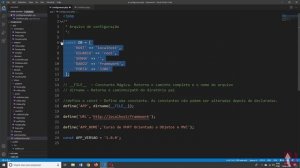 Curso de PHP7 e MVC   Aula 54   Criando Constantes do tipo Array Vetor com PHP 7