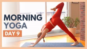 TAG 9: LERNEN — 10-minütige Yoga-Dehnung am Morgen