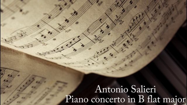 Antonio Salieri Piano concerto in B flat major