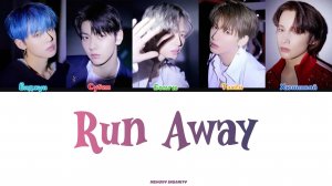 TXT (투모로우바이투게더) '9 and Three Quarters (Run Away)' Lyrics - текст, перевод, лексика