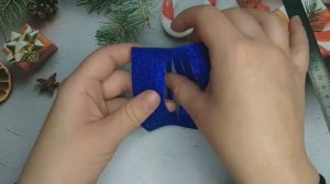 ЗА 5 МИНУТ?? Новогодние игрушки на ёлку Из фоамирана Своими руками DIY Christmas decorations